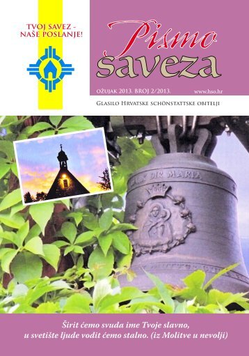 Pismo saveza 2-2013 - Hrvatska schönstattska obitelj