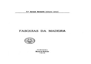 Fasquias da Madeira