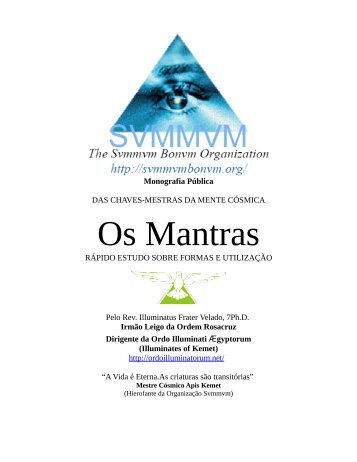 Os Mantras - Ordo Svmmvm Bonvm