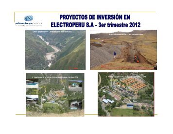 Obra protección Contrafuerte Tablachaca Presa ... - Electroperú