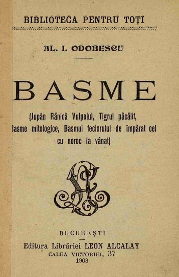 BIBLIOTECA PENTRU TOTI AL. I. ODOBESCU - upload.wikimedia....