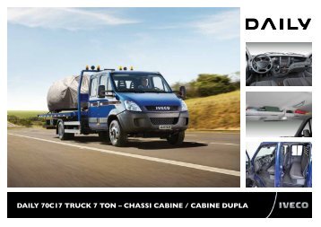 DAILY 70C17 TruCk 7 Ton – ChAssI CAbIne / CAbIne ... - Iveco Daily