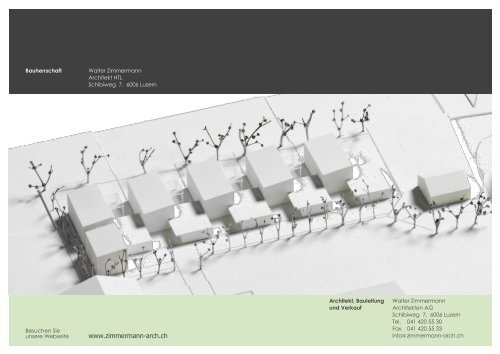 Haus F - Walter Zimmermann Architekten AG