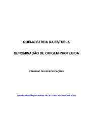 QUEIJO SERRA DA ESTRELA DENOMINAÇÃO DE ORIGEM ...