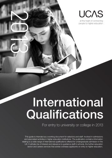 International Qualifications 2013 - UCAS