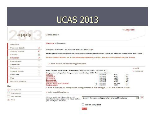 UCAS 2013.pdf - Hwa Chong Institution