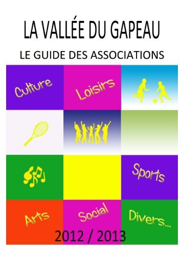 associations 2013 - Office du Tourisme de la Vallée du Gapeau