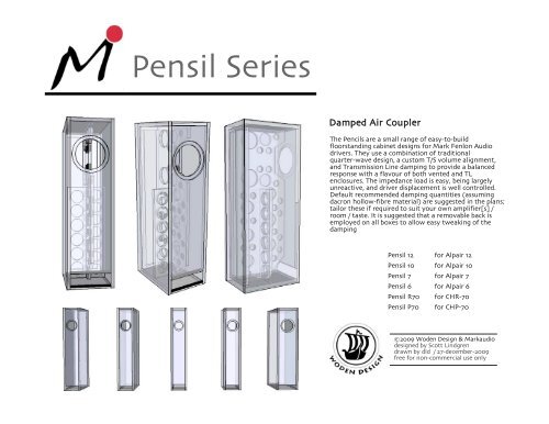 Pensil design sale