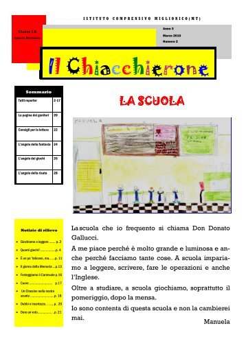 il chiacchierone prima n.2 - Miglionico