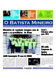 O Batista Mineiro - Convenção Batista Mineira