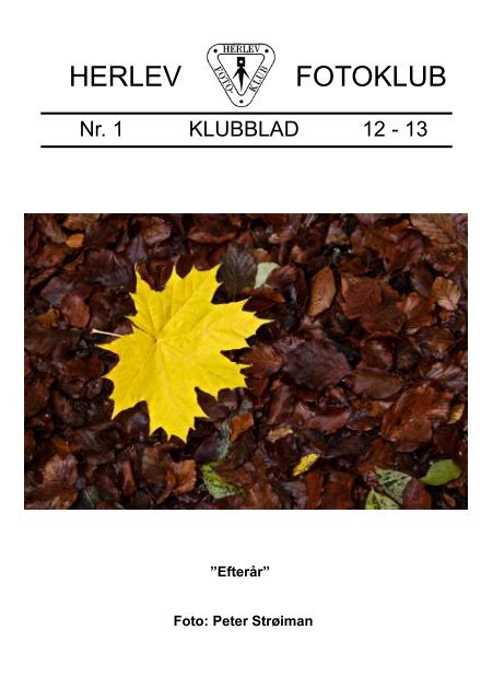 Klubblad Nr.1 12-13 - Herlev Fotoklub