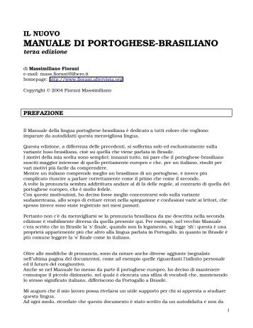il nuovo manuale di portoghese-brasiliano - O Ponto de Encontro ...