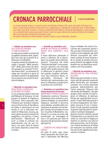 l'editoriale - Webdiocesi