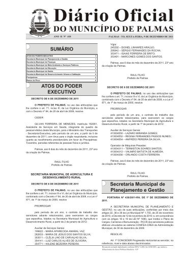Diario_Municipio_N_418_09_12 -.indd - Diário Oficial de Palmas