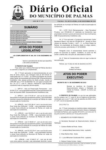 Diario_Municipio_N_670_14_12 -.indd - Diário Oficial de Palmas
