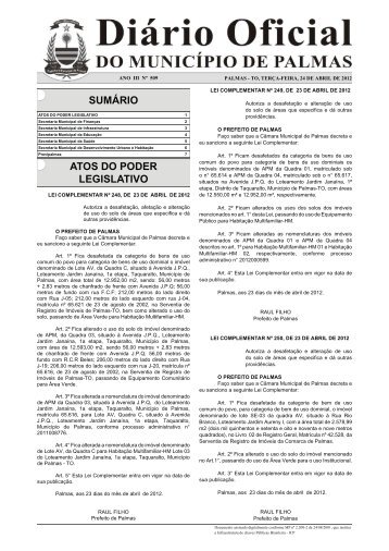 Diario_Municipio_N_509_24_04 -.indd - Diário Oficial de Palmas