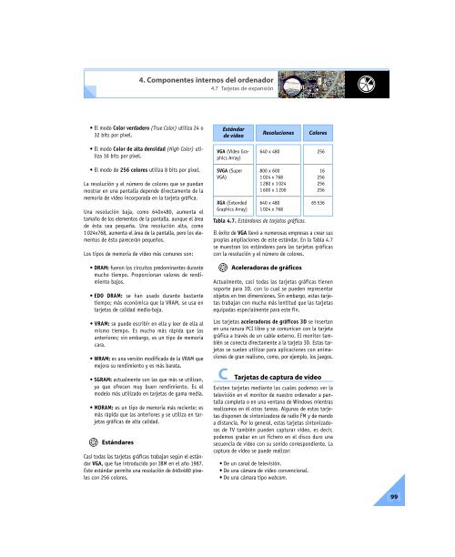 Componentes internos del ordenador - McGraw-Hill