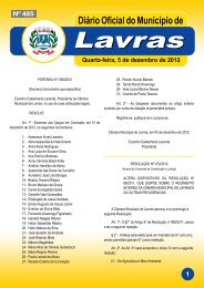 Edição_485-5_12_2012 - Prefeitura Municipal de Lavras