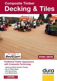 Download the Arnold Laver Dura Deck brochure PDF