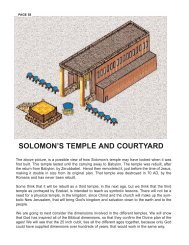solomon's temple and courtyard