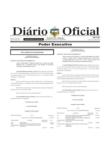 01 - Poder Executivo - Imprensa Oficial - Graciliano Ramos