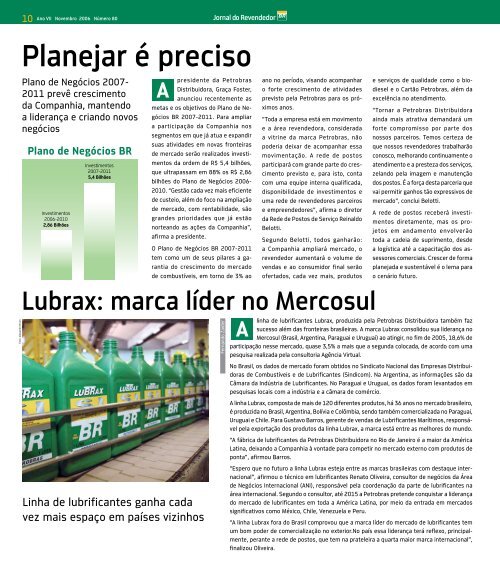 nº80 - Novembro - Petrobras Distribuidora