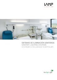 Sistemas de iluminación sanitarios 08/2010 (PDF) - Lamp