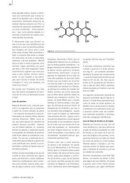 História breve dos pigmentos: 4 - Sociedade Portuguesa de Química