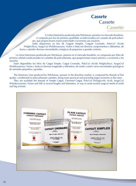 Baixe o catálago completo em formato pdf - Bhvidacirurgica.com.br