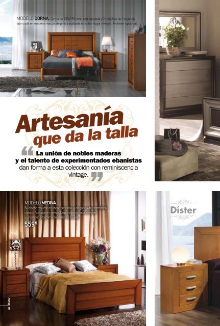 descargate nuestro catalogo de muebles - Díster