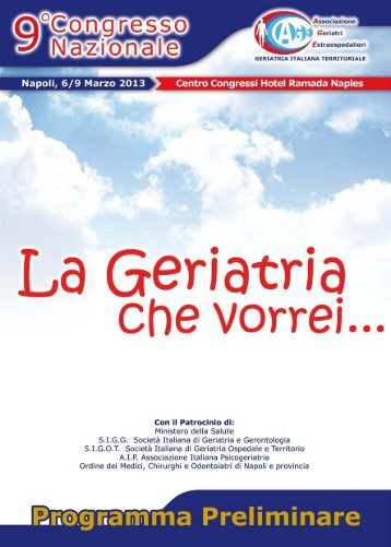 La Geriatria - Associazione Geriatri Extraospedalieri