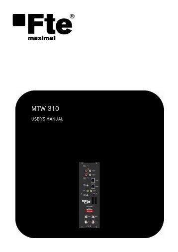 MTW 310 - FTE Maximal