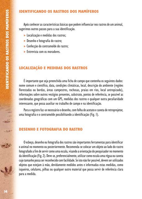 Manual de Rastros da Fauna Paranaense - Rede Pró-Fauna ...