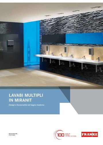 Lavabi multipli in miranit