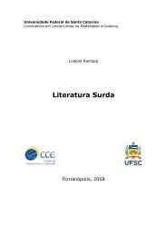 literatura surda - Letras Libras