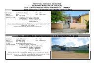 Lista de Escolas Municipais - Prefeitura Municipal de Pelotas