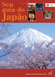 Guia do Japão - Organização Nacional de Turismo Japonês