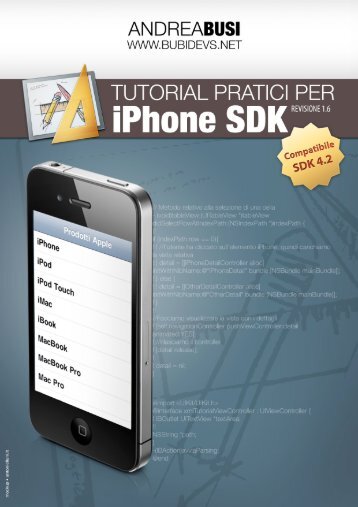 Tutorial pratici per iPhone SDK v1.6 - Get a Free Blog