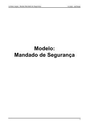 Modelo: Mandado de Segurança - AATR