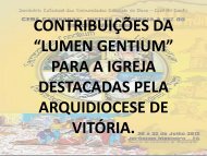 lumen gentium - Diocese Cachoeiro