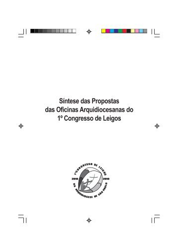 173 propostas de ação pastoral - CNBB