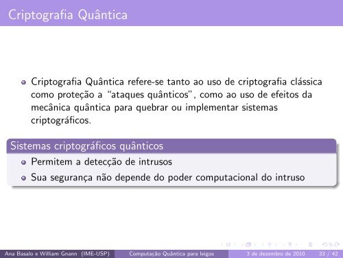 Computaįão Quântica para leigos - USP