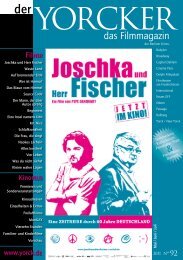 Yorcker Nr. 92 (Mai/Juni/Juli 11)  - Yorck Kino GmbH