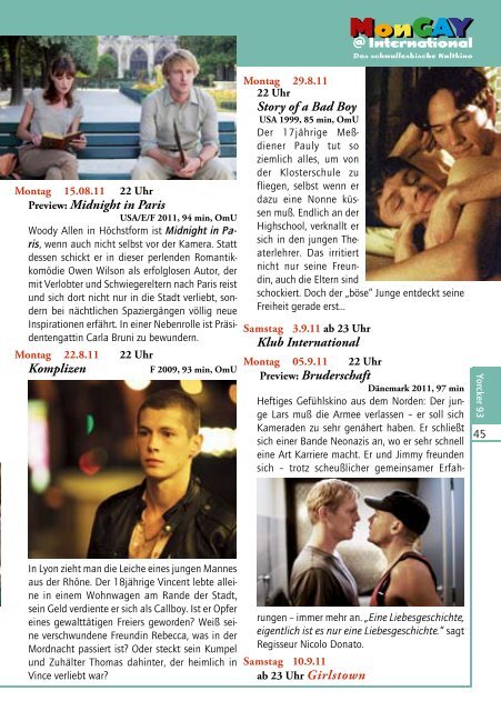 Yorcker Nr. 93 (Juli/August/Sept) - Yorck Kino GmbH