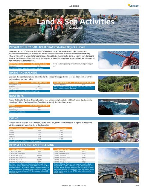 Azores - Alitours International Inc.