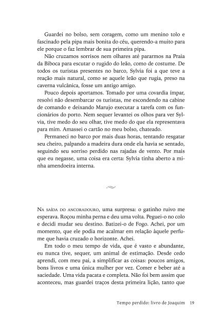 Tempo Perdido – Livro de Joaquim (PDF – 140kb) - Laura Malin