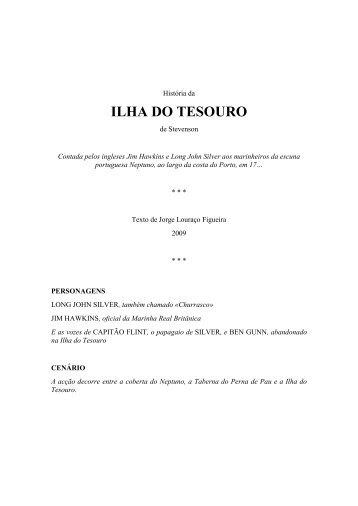 História da Ilha do Tesouro de Stevenson - Peças Soltas