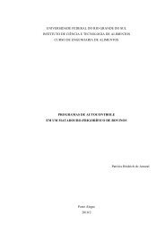 Programas de autocontrole em um matadouro-frigorífico de bovinos