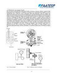 e.4) Manômetro com selagem líquida Em processos industriais que ...