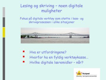Her kan du laste ned Eva Engenes sin - Statped